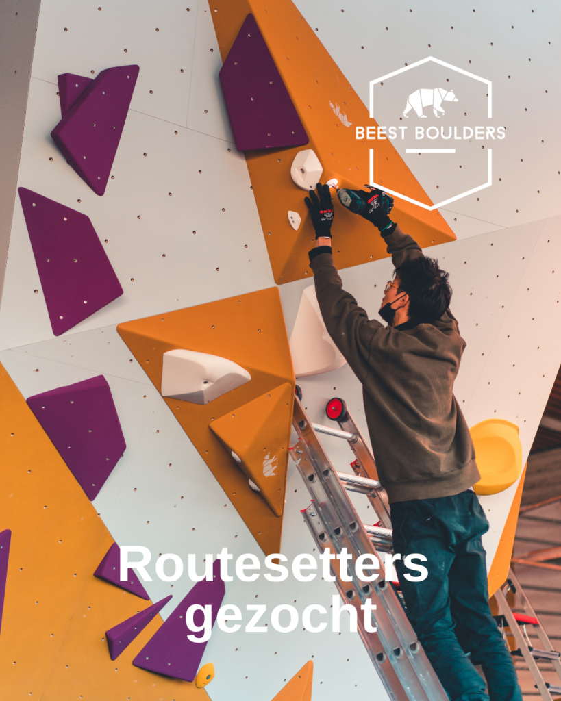 Vacature routesetters antwerpen