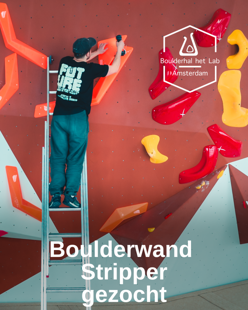 Vacature_Boulderwand_Stripper_Lab